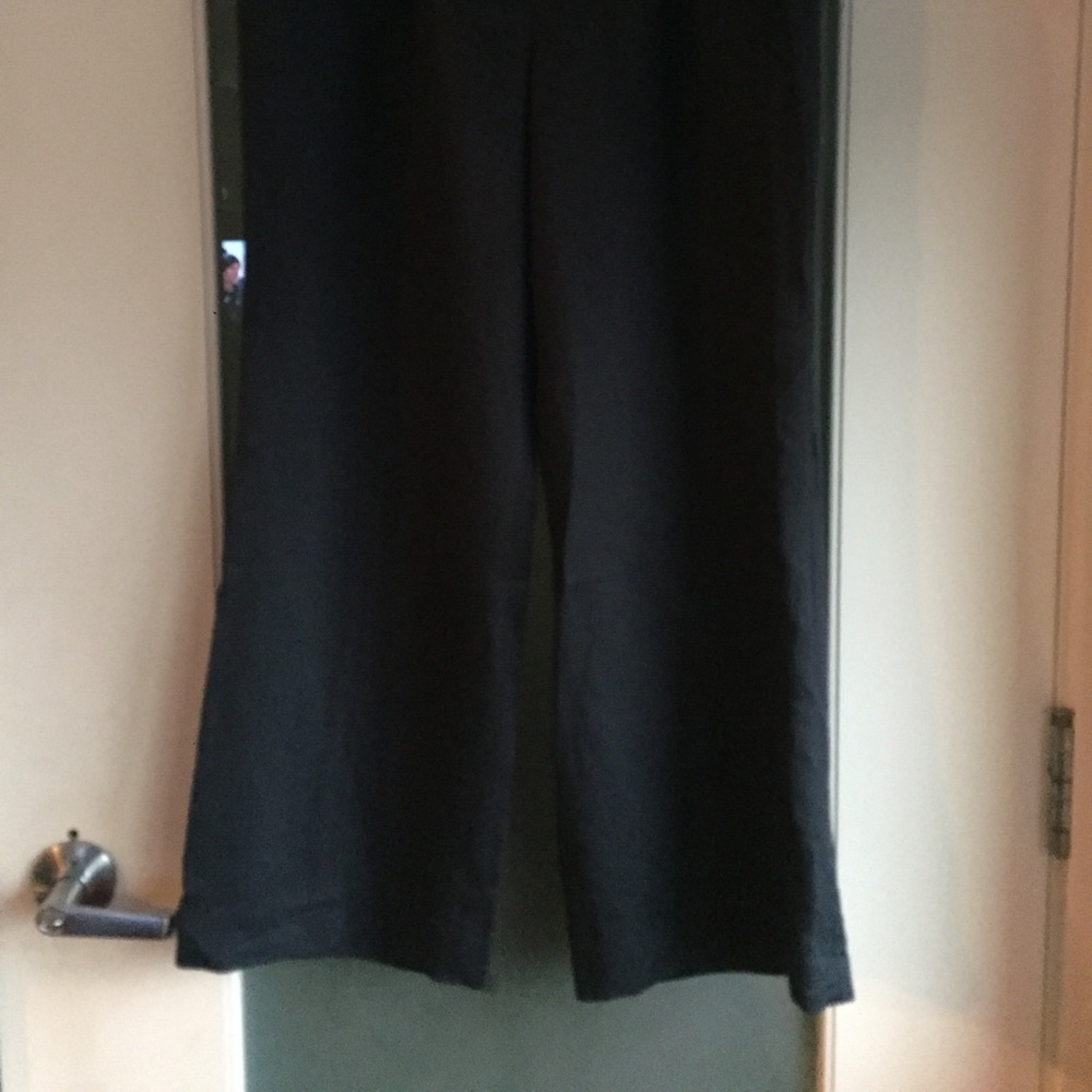 Loft wide leg navy pants